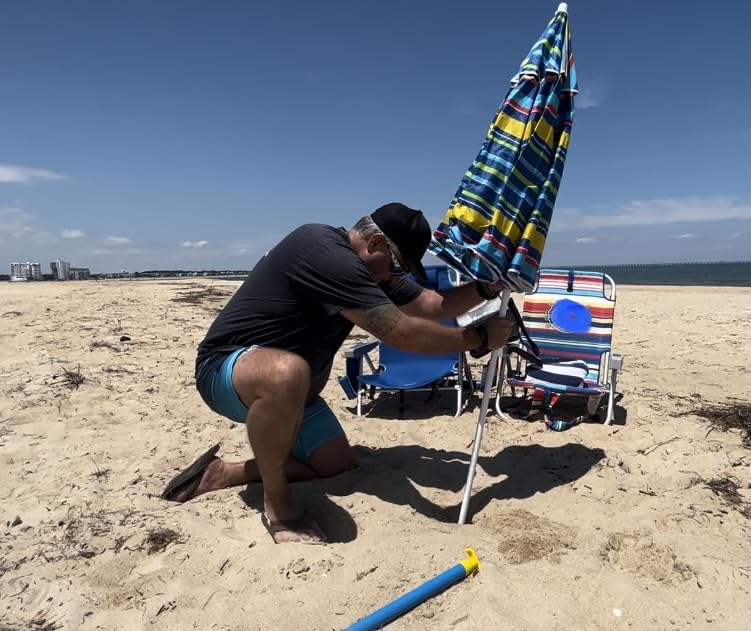 SAND SUCKER Beach Umbrella Hole Digger